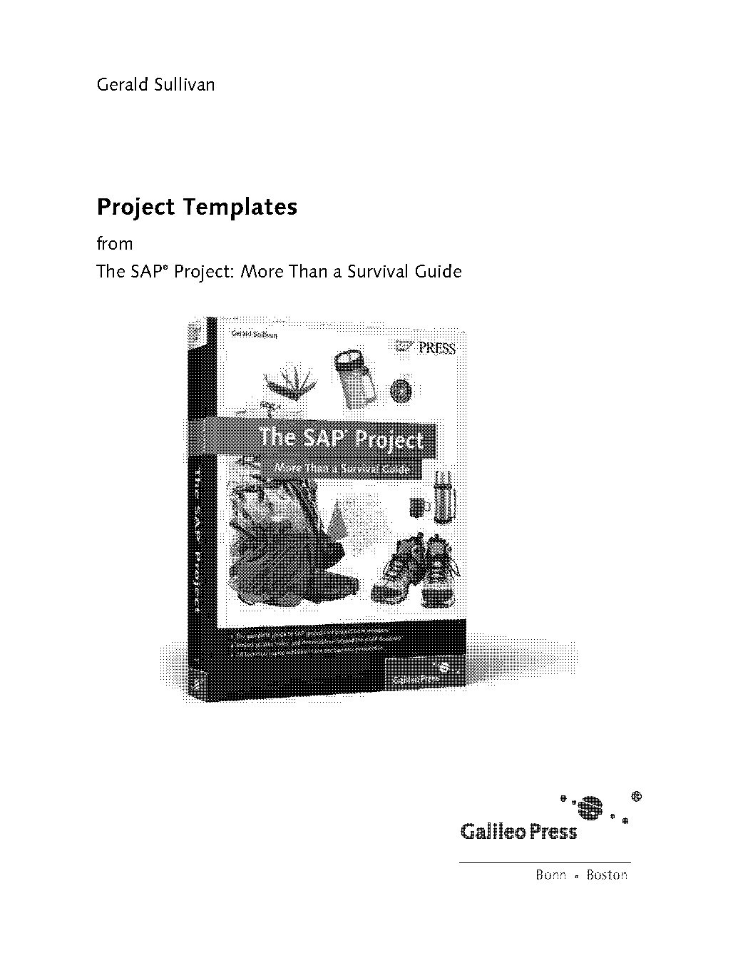 sap project scope document template